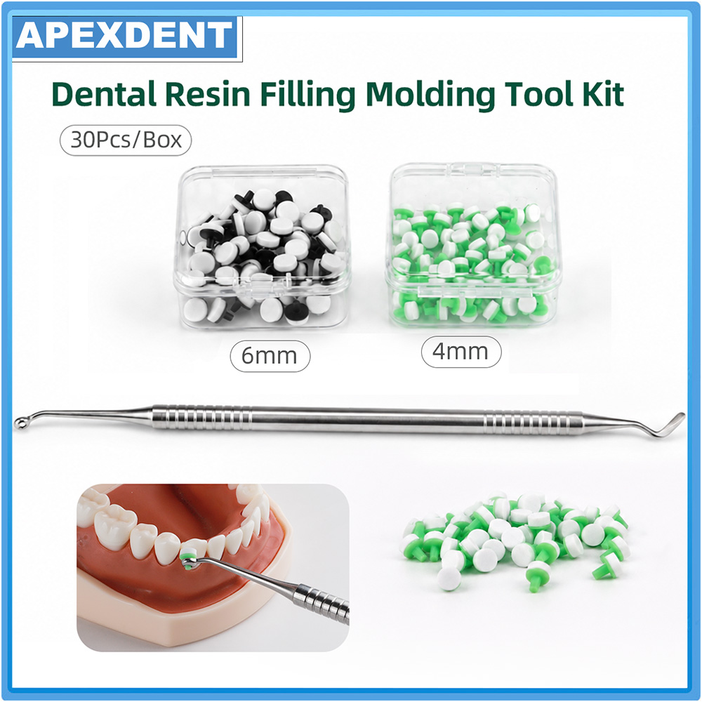 Teeth Whitening Veneers - Dental Resin Filling Molding Tool Kit