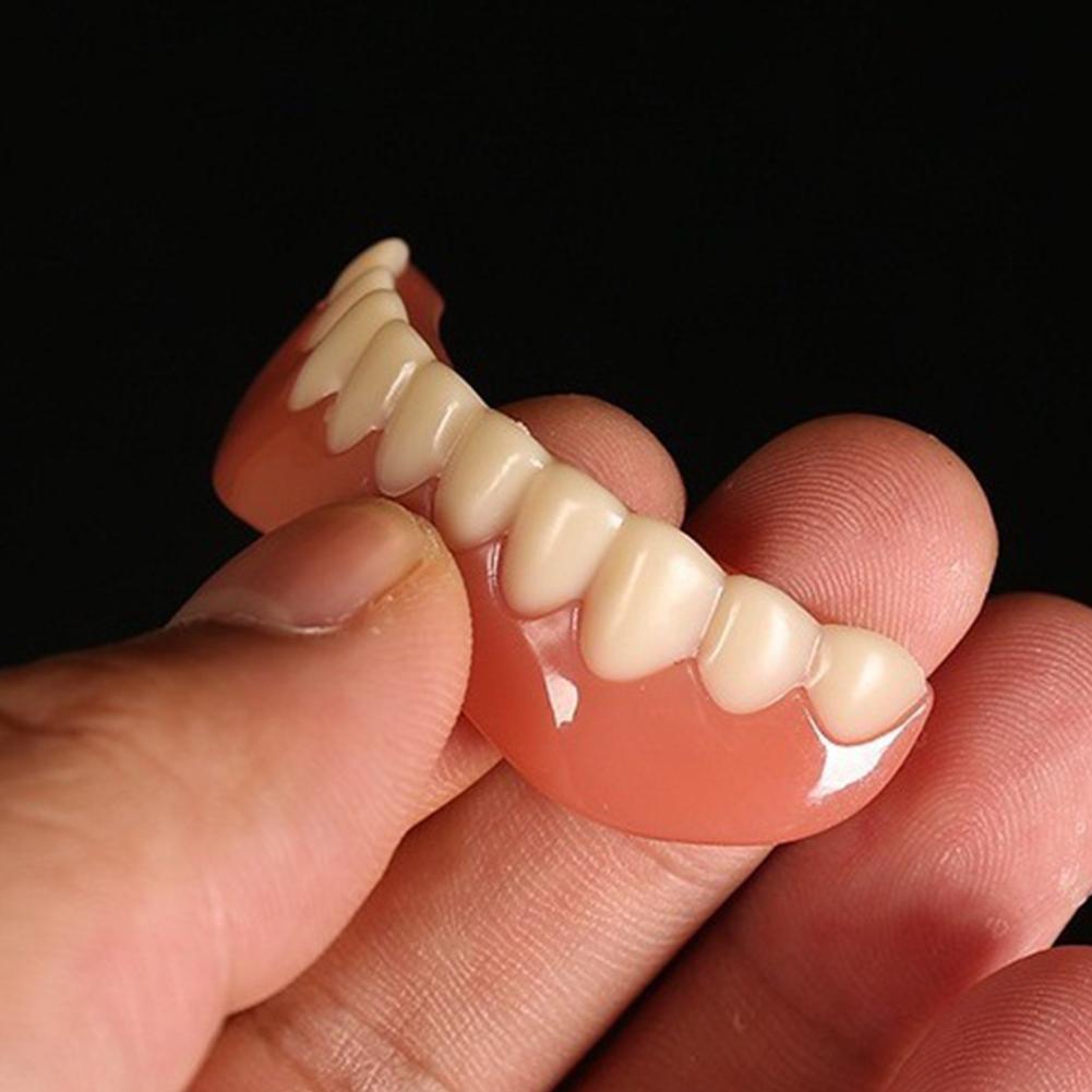 New False Teeth Silicone Upper - Teeth Whitening Veneers ulasan dan harga