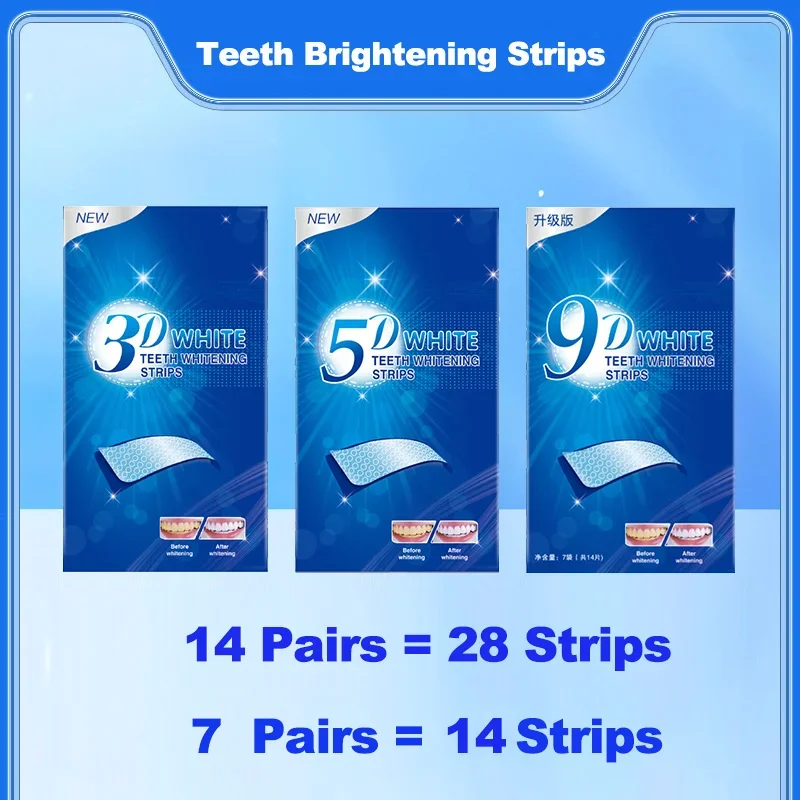 7Pair/Pack Teeth Whitening Str - Whitening Strip 3D ulasan dan harga