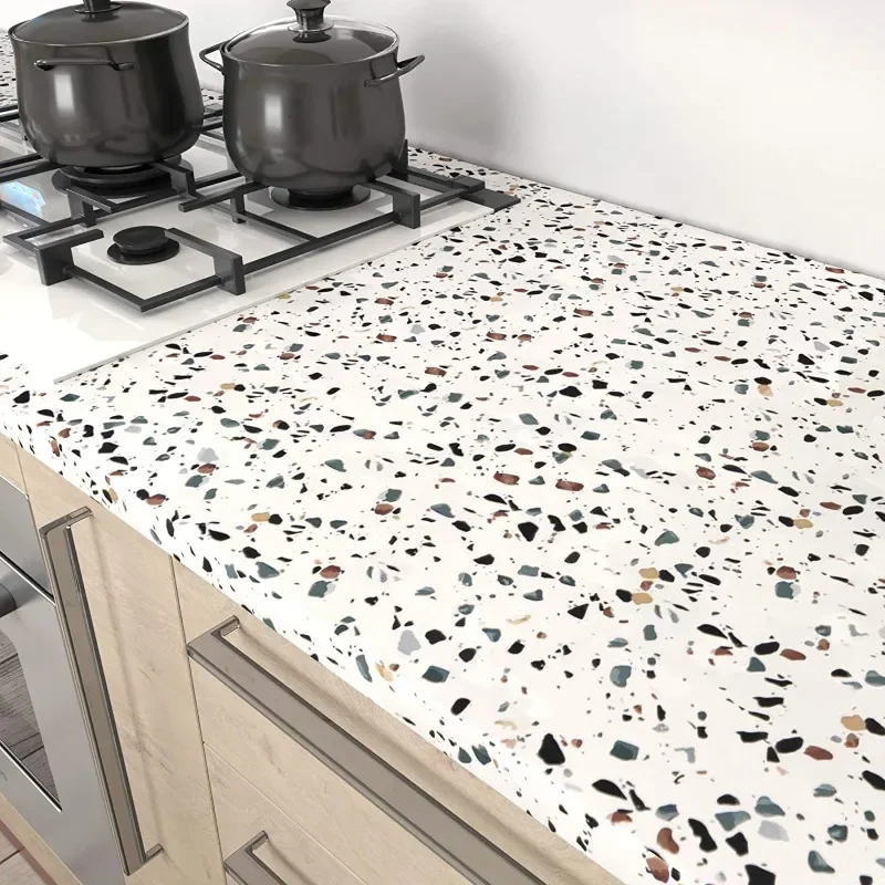 Terrazzo Contact Paper White W - Whitening Strip 3D ulasan dan harga