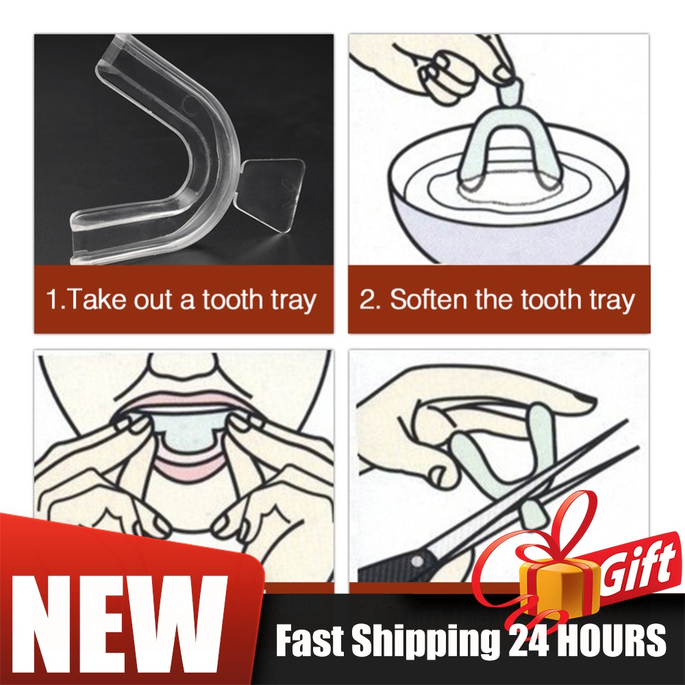 2/4pcs Soft Tooth Orthodontic  - Teeth Whitening For Trays ulasan dan harga