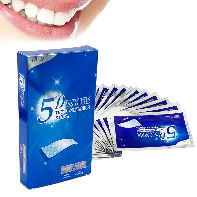 1-12pcs 5D Whitening Teeth Sti - Teeth Whitening Q&M ulasan dan harga