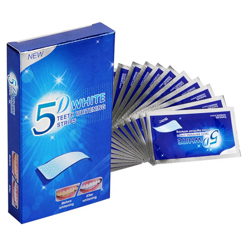 1-12pcs 5D Whitening Teeth Sti - Teeth Whitening Q&M ulasan dan harga