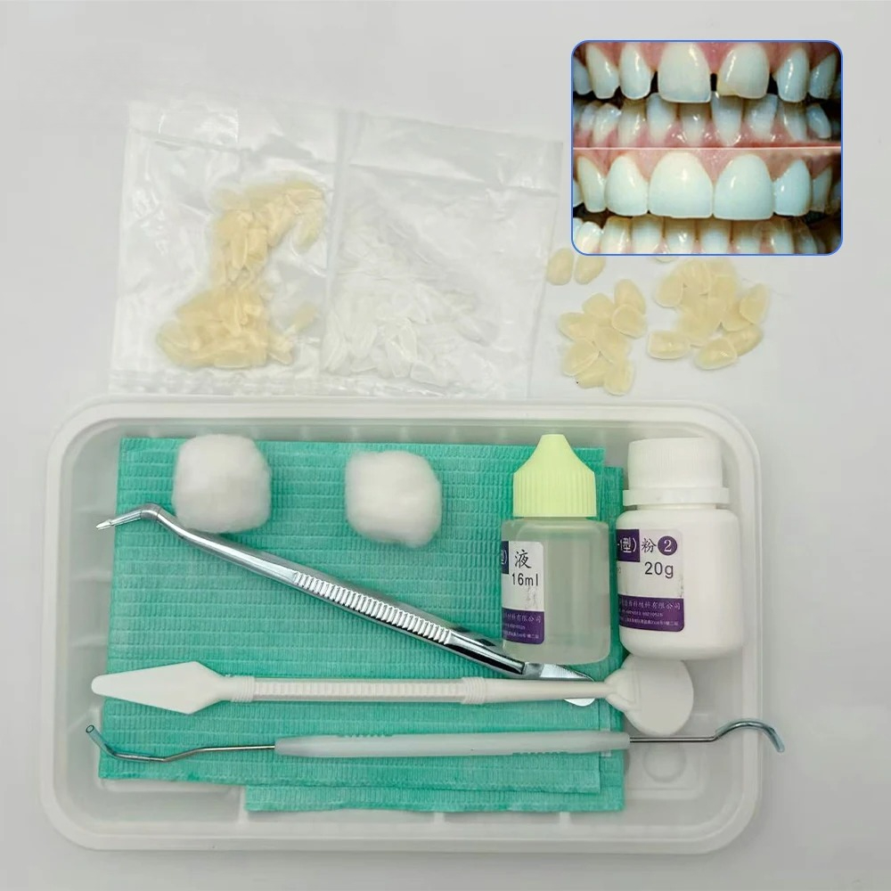 Full Mouth Self-adhesive Ultra - Teeth Whitening Veneers ulasan dan harga