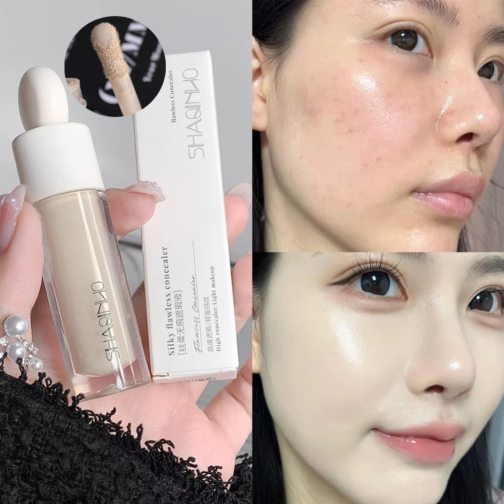 3 Colors Silky Concealer Cover - Charcoal Whitening Paste ulasan dan harga