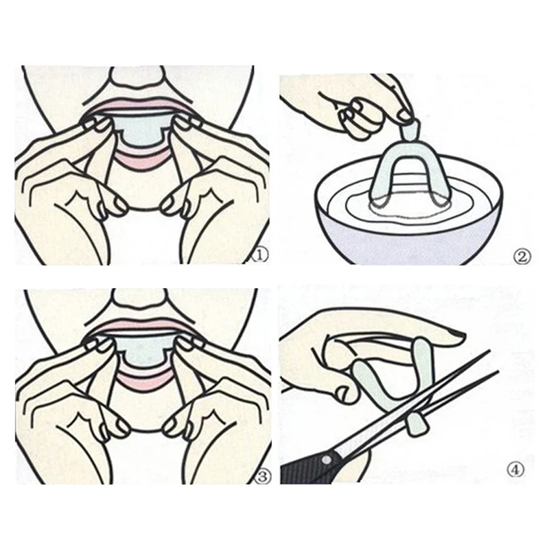 1/8pc Mouth Guard EVA Teeth Pr - Teeth Whitening For Trays ulasan dan harga