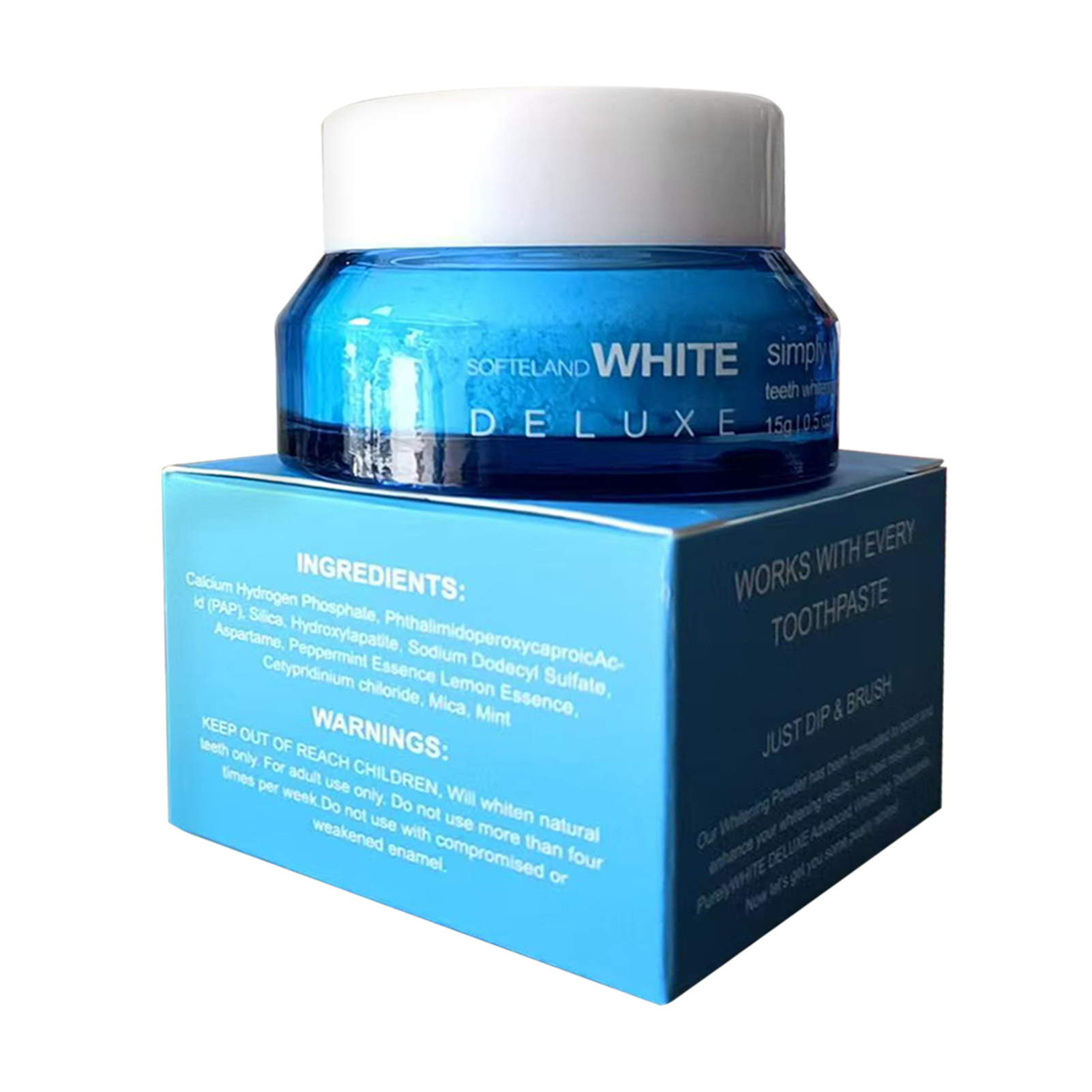 Freshen Breath Teeth Powder Se - Teeth Whitening Q&M ulasan dan harga
