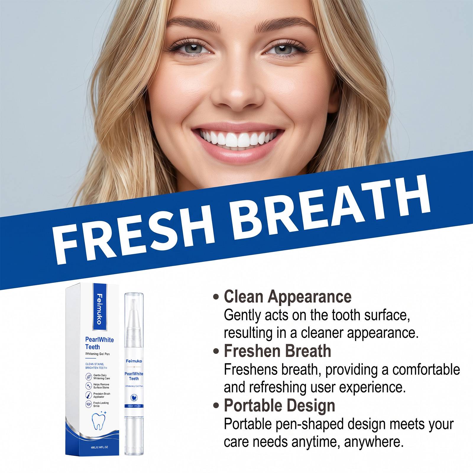 Portable Teeth Whitening Gel P - Teeth Whitening Hydrogen Peroxide ulasan dan harga